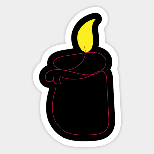 Advent Candle Sticker